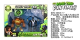 OBL729695 - BEN10 eighth generation 2 figures with lamp, emitter with lamp with music