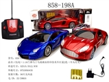 OBL729830 - (bag) turn 1:18 rambo Martin black glass watermark simulation car color red and blue 2 (bright)