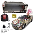 OBL729844 - 1:16 four-way remote control car Benz beer (bright) (package 2 feet round plug) with Eva