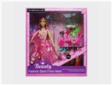 OBL729888 - 11 "real eyelashes joint hands barbie