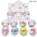 OBL730337 - High-grade green eggs with 6 inch evade glue dolls bottles tableware