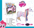 OBL730485 - Barbie horse comb with mirror