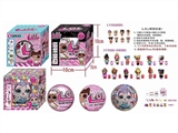 OBL730670 - 3.5 -inch doll 10 cm ball surprise, three packing list box only