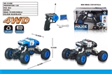 OBL730798 - All-wheel-drive hummer HX police cars climbing car