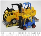 OBL730929 - Engineering vehicle forklift solid color inertia