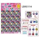 OBL732047 - 2 inch figures 2 only 2 stars lock accessories 1 bag of key tin, 20 (1) a large plate