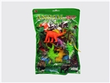 OBL732158 - 6 inch color dinosaurs,