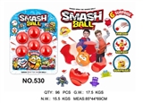 OBL732263 - Smashers card burst ball fell fall sports six figures
