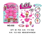 OBL732265 - Smashers card burst ball fell fall LOL surprise baby six figures