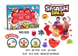 OBL732266 - Smashers window box burst eight ball fell fall sports figures