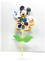 OBL732297 - Will turn laser windmill plus shaking drum and leaves