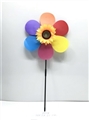 OBL732299 - No. 36 cm wide PP color windmill and sunflowers