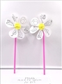 OBL732309 - 10 only 1 bag of small white windmills