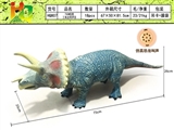 OBL732397 - 75 cm soft glue triceratops with sound