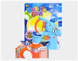 OBL732777 - Solid color bubble in dumbo double lamp double bubble gun
