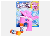 OBL732778 - Solid color big dolphin bubble gun