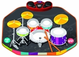 OBL732907 - Drum music carpet
