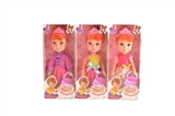 OBL733078 - Three conventional 9 inches music empty handed salon Nancy Disney princess dolls handbag