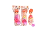 OBL733082 - Bagged three conventional 9 inches music empty handed salon Nancy Disney princess dolls handbag