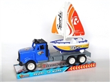 OBL733101 - Solid color inertia truck towing inertia sailing boat