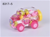 OBL733667 - Girl series - mini bus brain-training building blocks