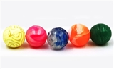 OBL734090 - 100 only one bag of 3 cm wide transparent elastic ball