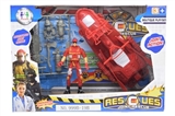 OBL734313 - Fire suit/slide motor boats, soldiers and accessories
