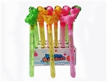 OBL734707 - 36 cm long shake whistle bubbles stick dinosaurs
