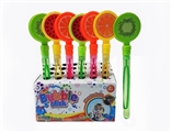OBL734709 - 36 cm long ducks shake whistle bubbles stick