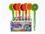 OBL734711 - Clap your hands 32 cm long fruit bubbles stick