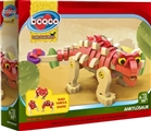 OBL734762 - Deep red ankylosaurus