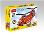 OBL735010 - 3 in 1 series red helicopter
