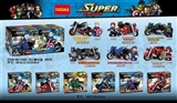 OBL735101 - Super hero motorcycles