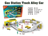 OBL735243 - 电动城市加油站轨道车（合金工程系列）