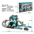 OBL735758 - 赛车合金停车场套装（配1人物+1车+1飞机）