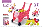 OBL735812 - Shopping trolley set (including 10 can cut fruit)