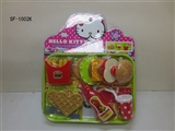 OBL737723 - hello kitty过家家玩具汉堡拼盘