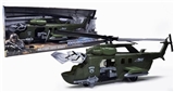 OBL738084 - Army green inertial transport helicopter