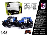OBL738363 - 1:43迷你越野奔驰警车(不包电)