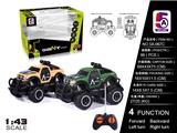 OBL738367 - 1:43迷你越野皮卡军车(不包电)