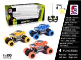 OBL738380 - 1:20 车后轮 越野攀爬四通攀爬车(包电)