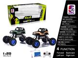 OBL738433 - 1:20 4*4四驱吉普军车越野攀爬车(包电)