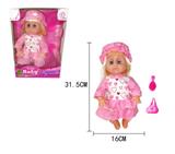 OBL738534 - 14 inch doll 4 sound IC live eye bags, comb