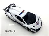 OBL738616 - 1:18 lamborghini solid color inertia police cars