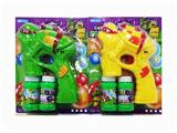 OBL738695 - Solid color electric teenage mutant ninja turtles bubble gun, 2 water light music