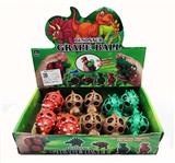 OBL738813 - 恐龙葡萄球（3款3色混装） 12pcs