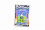 OBL739038 - Transparent telescope, orange, blue two colors