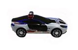 OBL739049 - 3 d light music inertia police car (white)