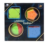 OBL739071 - Four rubik’s cube solid color combination