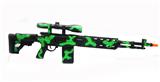 OBL739357 - Camouflage silver flint gun